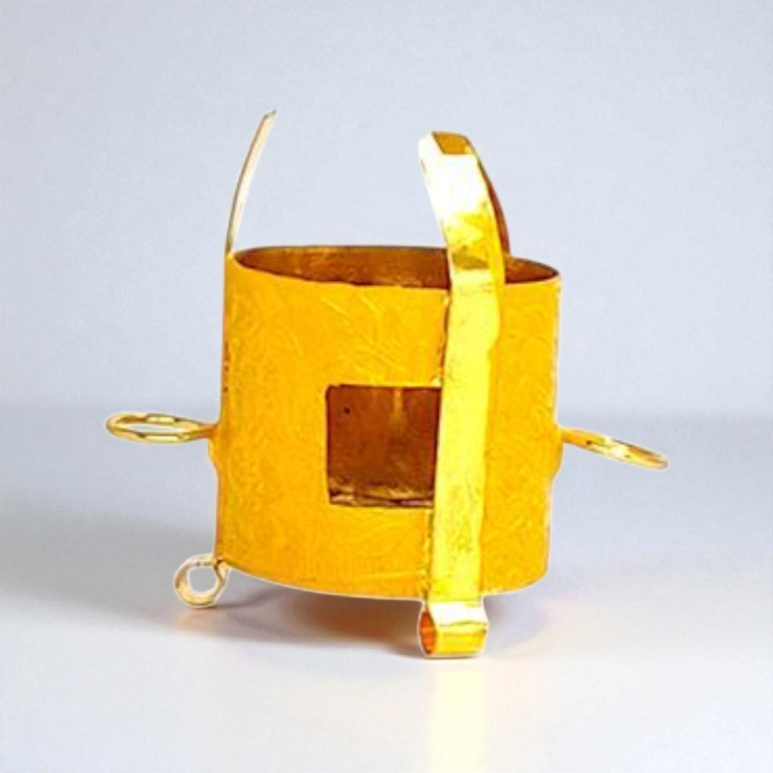 1-2 Golden Metal & Brass Sigadi - Image 1