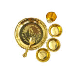Brass Thali Set For Laddu Gopal