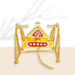 Mini Jhula With Laddu Gopal