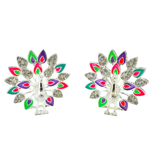 Metal Meenakari Khilone ( Silver )
