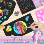 Colouring & Scratch Book Set - Image 9