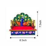 Printed Sinhasan ( Peacock ) - Image 5
