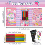 Colouring & Scratch Book Set - Image 7