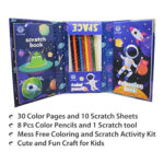 Colouring & Scratch Book Set - Image 3