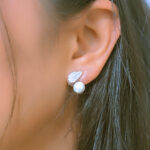 AD Golden / Silver Earrings - Image 4