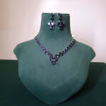 Royal Blue AD Necklace Set - Image 9