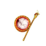 Meenakari Handi with Spoon - Image 4