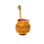 Meenakari Handi with Spoon