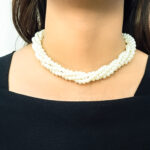 Classic Pearl Necklace Set - Image 5