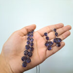 Royal Blue AD Necklace Set - Image 5