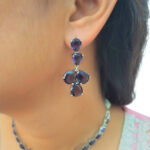 Royal Blue AD Necklace Set - Image 4