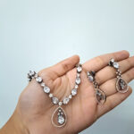 Shimmer Drop AD Necklace Set - Image 3