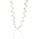 Stylish Zigzag Pearl Necklace