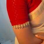 Oval Kundan Pearl Bajuband - Image 2