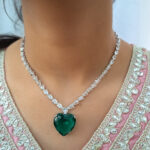 AD Heart Shape Necklace Set - Image 11