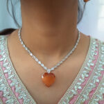AD Heart Shape Necklace Set - Image 10