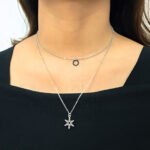 Circle Star 2 Layered Chain - Image 2