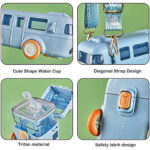 Bus Shape Water Bottle - Image 8