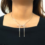 Golden & Silver Ribbon Chain - Image 7
