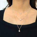 Heart Shaped 3 Layered Chain - Image 3