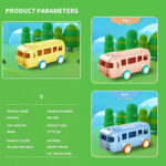 Bus Shape Water Bottle - Image 4