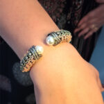 Rajwada Pearl Kada Bracelet - Image 4