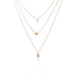 Heart Shaped 3 Layered Chain