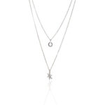 Circle Star 2 Layered Chain