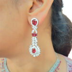 AD Ruby Necklace Set - Image 7