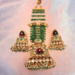 Royal Mughal Charm Necklace Set - Image 8
