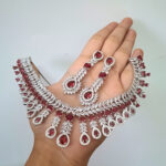 AD Ruby Necklace Set - Image 6