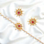Royal Pearl Moti Golden Choker Necklace