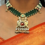 Royal Mughal Charm Necklace Set - Image 6