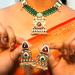 Royal Mughal Charm Necklace Set - Image 5
