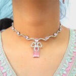 Crystal Bow Elegance Necklace - Image 7