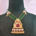 Royal Mughal Charm Necklace Set - Image 3