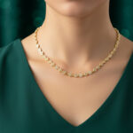 Aurora Tennis Golden Choker Set
