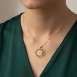 Radiant Sunburst Pendant Set - Image 3