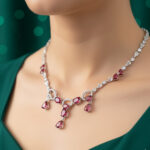 The Serpentine Drop Necklace Set - Image 12