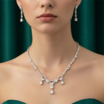 The Serpentine Drop Necklace Set - Image 2