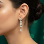 The Regal Dewdrop Golden Choker Necklace - Image 7