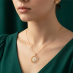 Radiant Sunburst Pendant Set