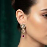 The Regal Cascade Golden Choker Set - Image 10