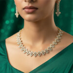 Aura Blossom Silver Choker Necklace - Image 5