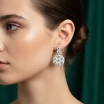 Aurora Borealis Golden Choker American Diamond Set - Image 4