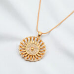 Radiant Sunburst Pendant Set - Image 6