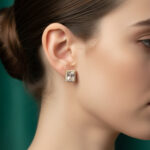 Aura Square Halo Pendent Set - Image 4