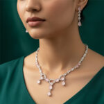 The Serpentine Drop Necklace Set - Image 8