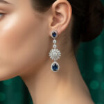 The Empress Triple-Layered Mid-Length Silver Choker Set - Image 7