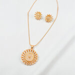 Radiant Sunburst Pendant Set - Image 5